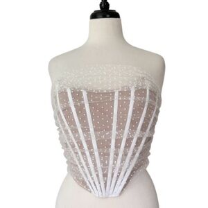 Glamaker Bustier Top Bridal Coquette